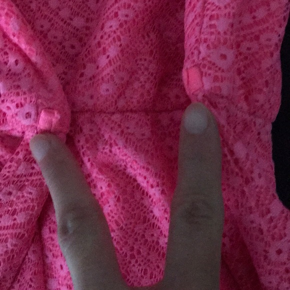 ASOS bubble gum color dress in size 4. - Picture 4 of 5